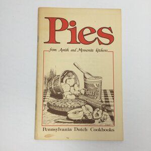 COOKIES Amish Cookbooks Set of 6 Pies Salads Soups Veggies Desserts Cookies